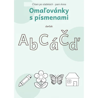 Omaľovánky s písmenami